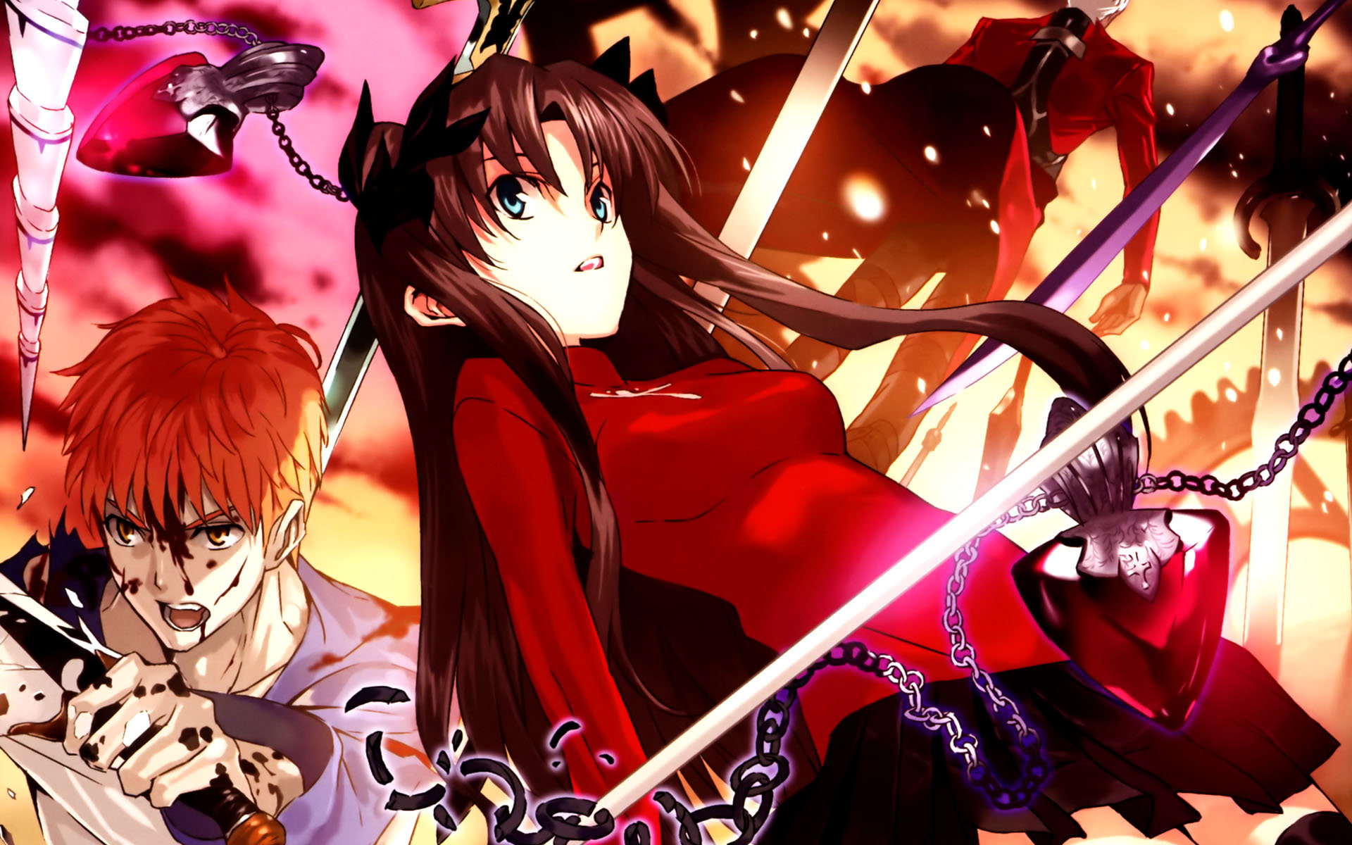 High resolution Fate/Stay Night: Unlimited Blade Works hd 1920x1200 wallpaper ID:291048 for PC
