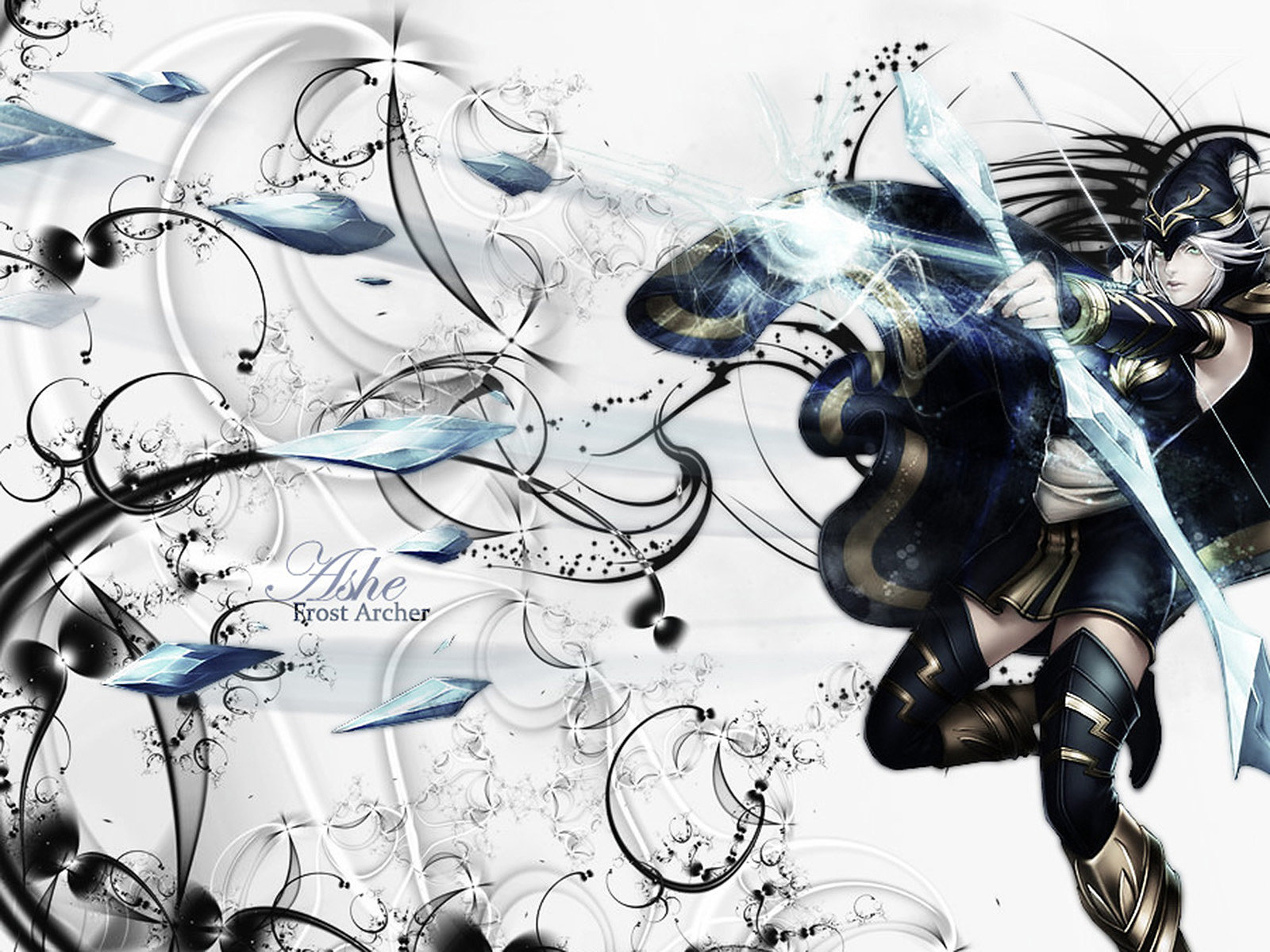 High resolution Ashe (League Of Legends) hd 1600x1200 background ID:173590 for desktop