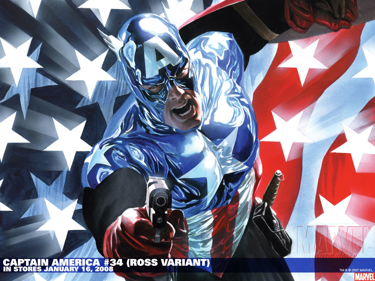 High resolution Captain America (Marvel comics) hd 1280x960 wallpaper ID:292762 for PC