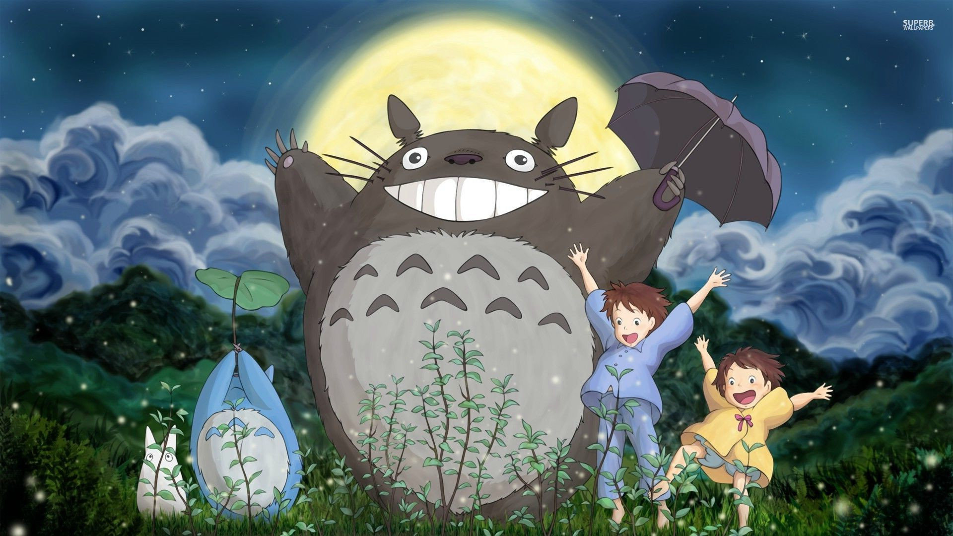 High resolution My Neighbor Totoro full hd 1920x1080 wallpaper ID:259360 for computer