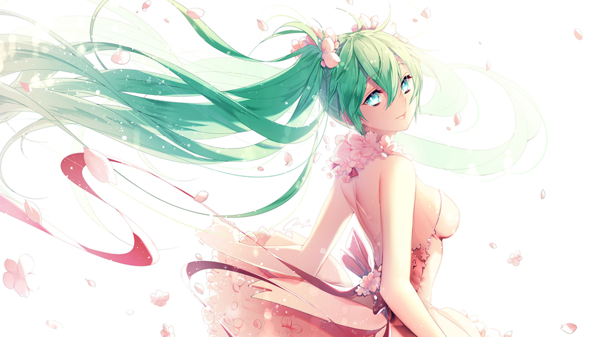 Download full hd 1080p Hatsune Miku computer background ID:462 for free