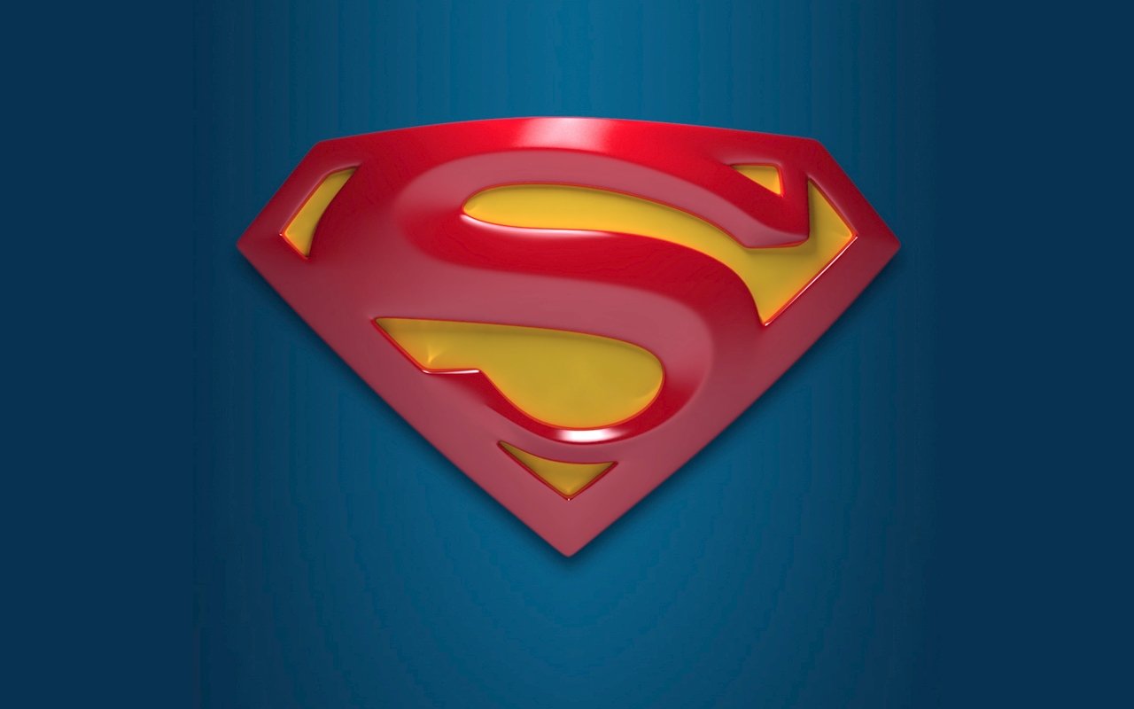High resolution Superman Logo hd 1280x800 wallpaper ID:456251 for PC