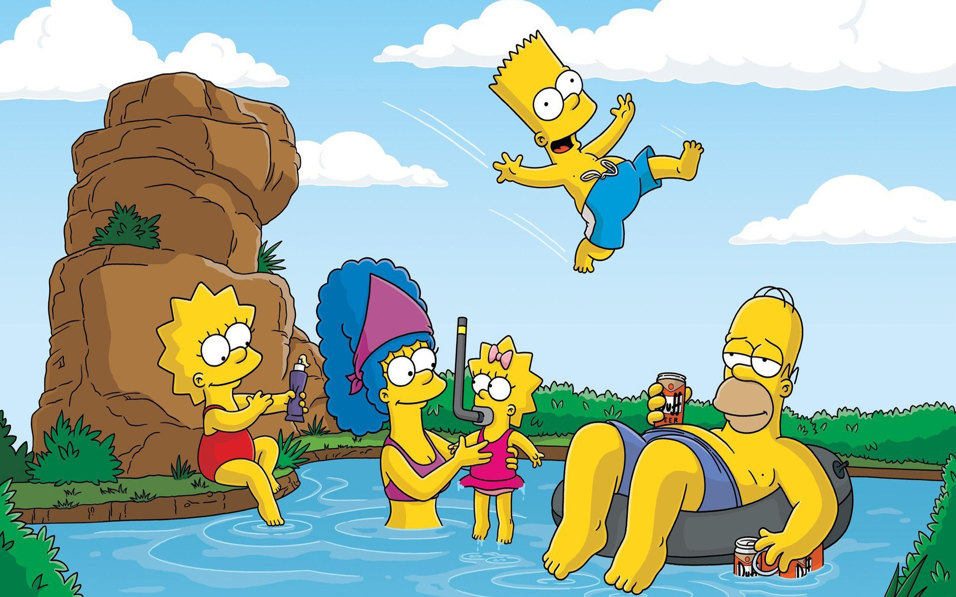 Awesome The Simpsons free background ID:351441 for hd 1920x1200 computer