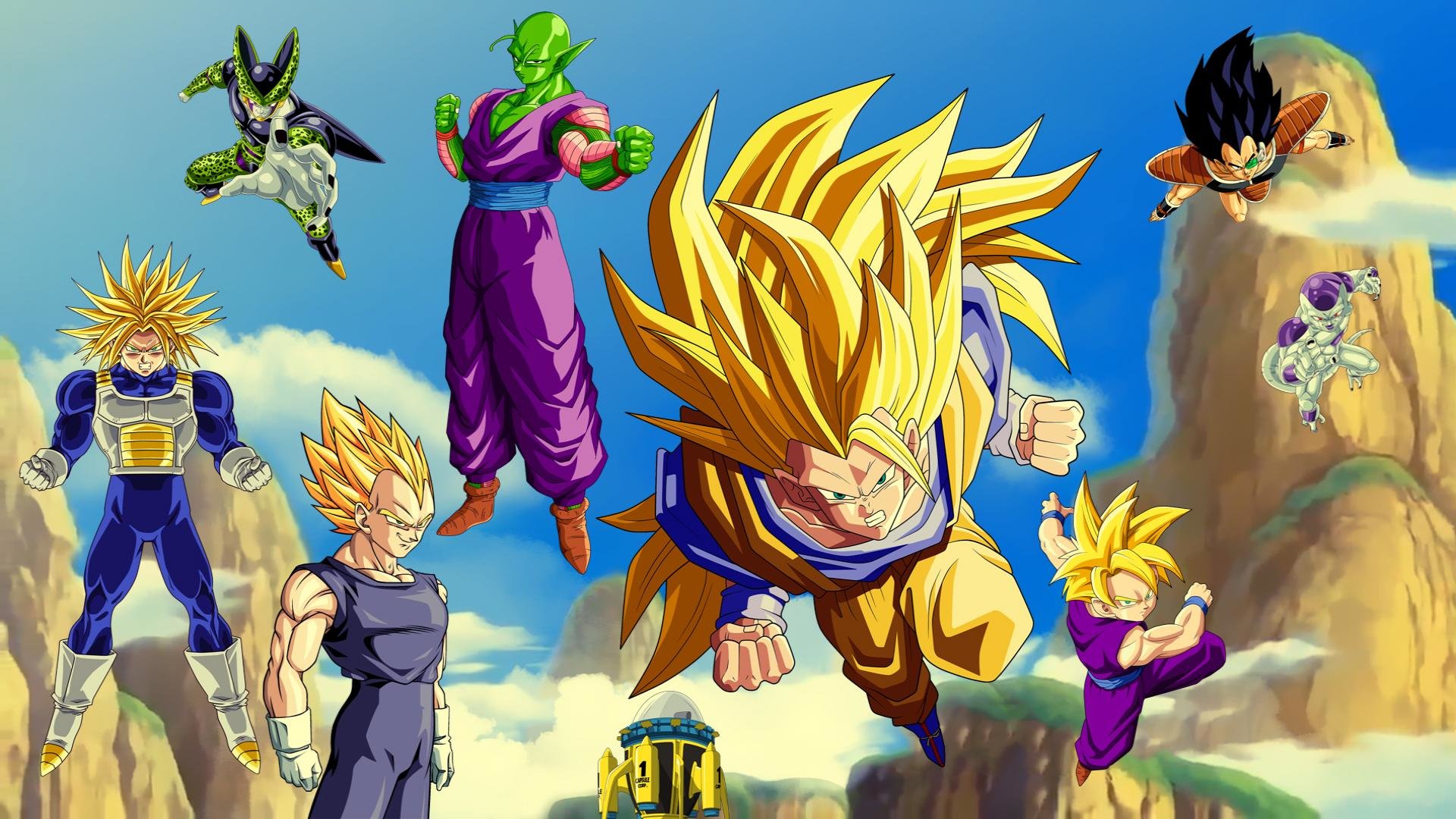 Download hd 1920x1080 Dragon Ball Z (DBZ) computer background ID:462404 for free