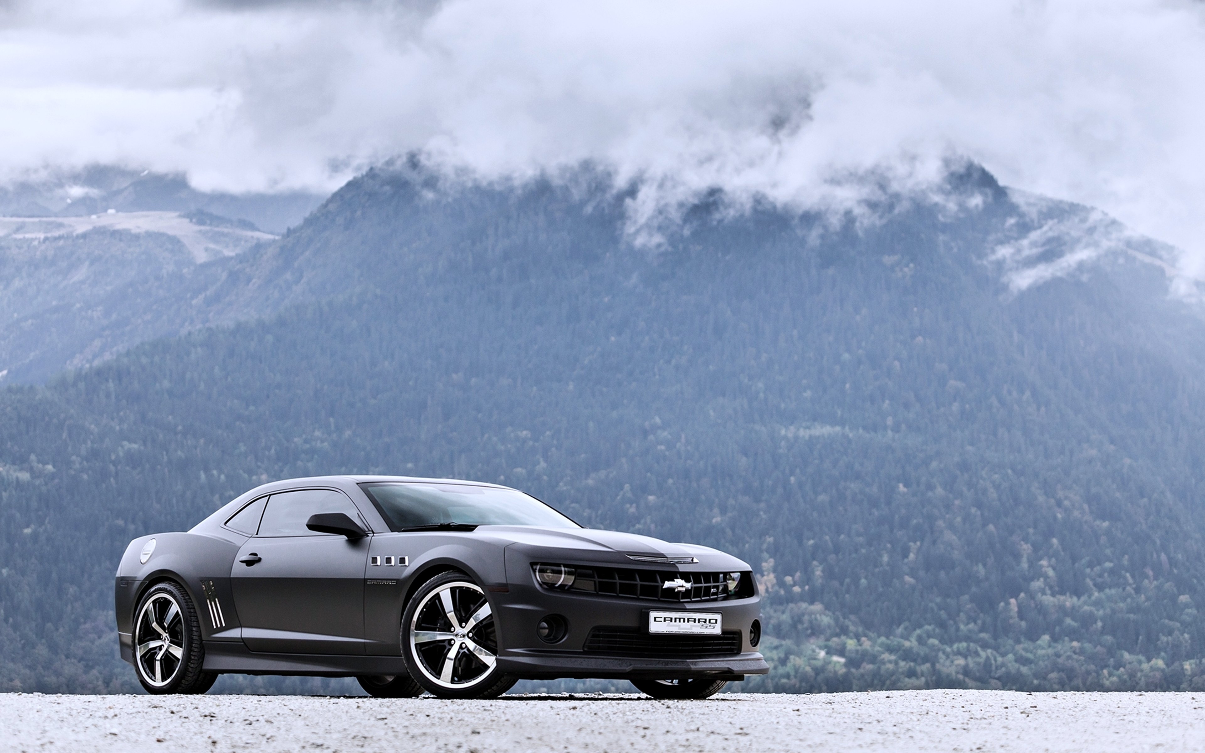 Download hd 3840x2400 Chevrolet Camaro SS computer wallpaper ID:358053 for free