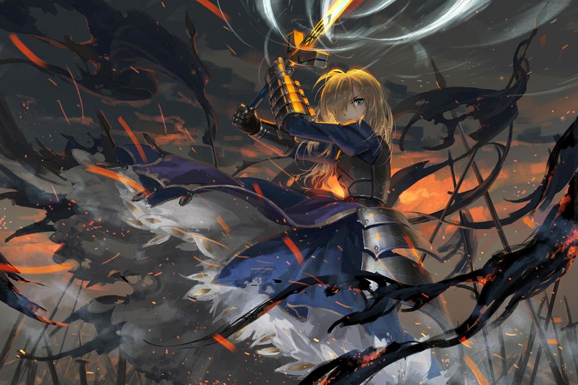 Free download Fate/Stay Night background ID:469089 hd 1152x768 for PC
