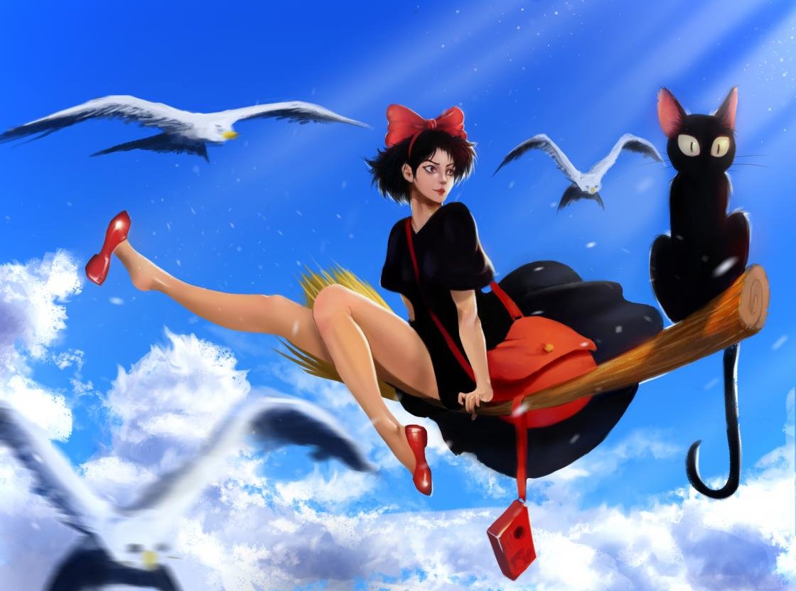 Download hd 1120x832 Kiki's Delivery Service PC background ID:360372 for free