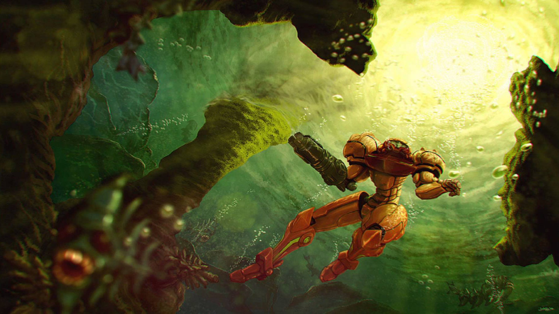 Download hd 1920x1080 Super Metroid desktop background ID:456958 for free