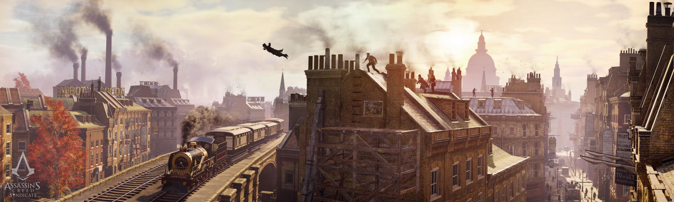 Free Assassin's Creed: Syndicate high quality wallpaper ID:260258 for dual screen 2560x768 desktop