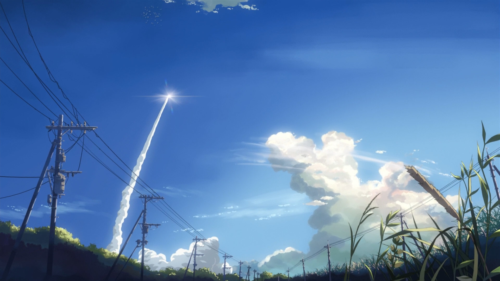 Download hd 1920x1080 5 (cm) Centimeters Per Second desktop background ID:90111 for free