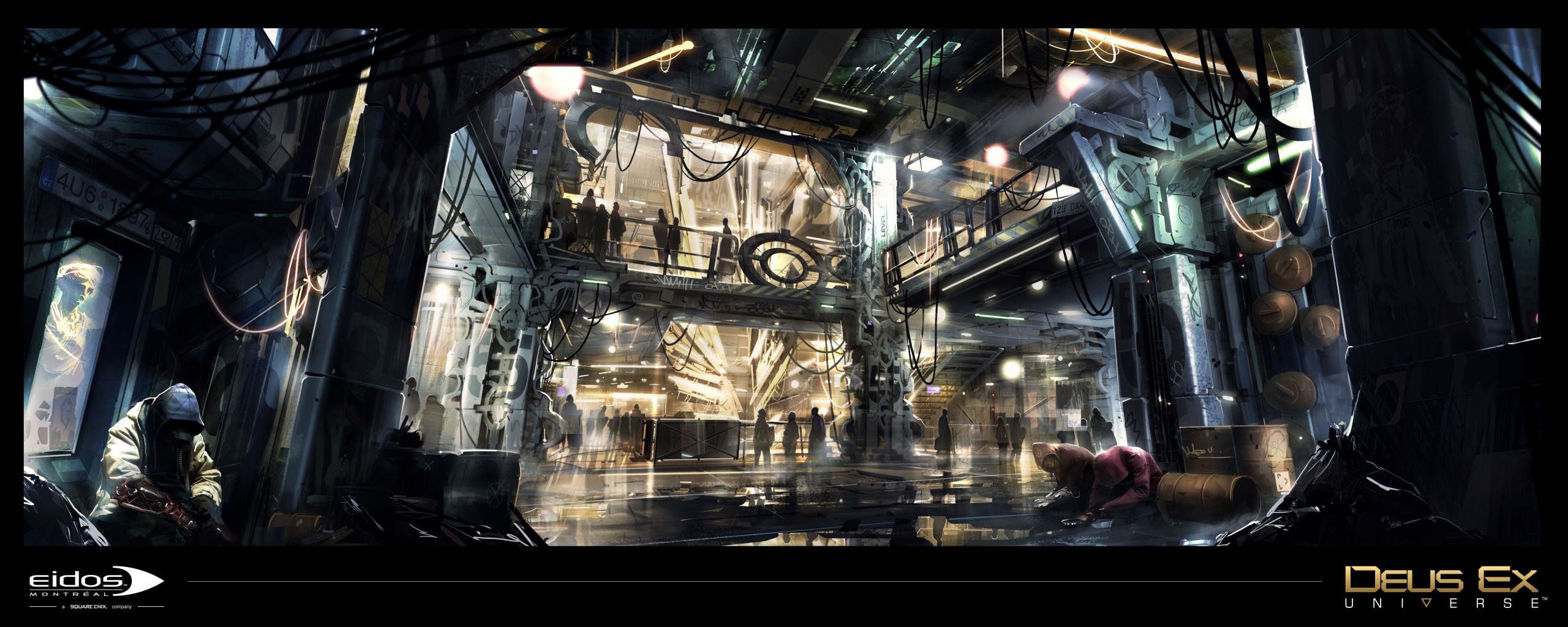 Awesome Deus Ex: Mankind Divided free background ID:144341 for dual monitor 2569x1024 computer