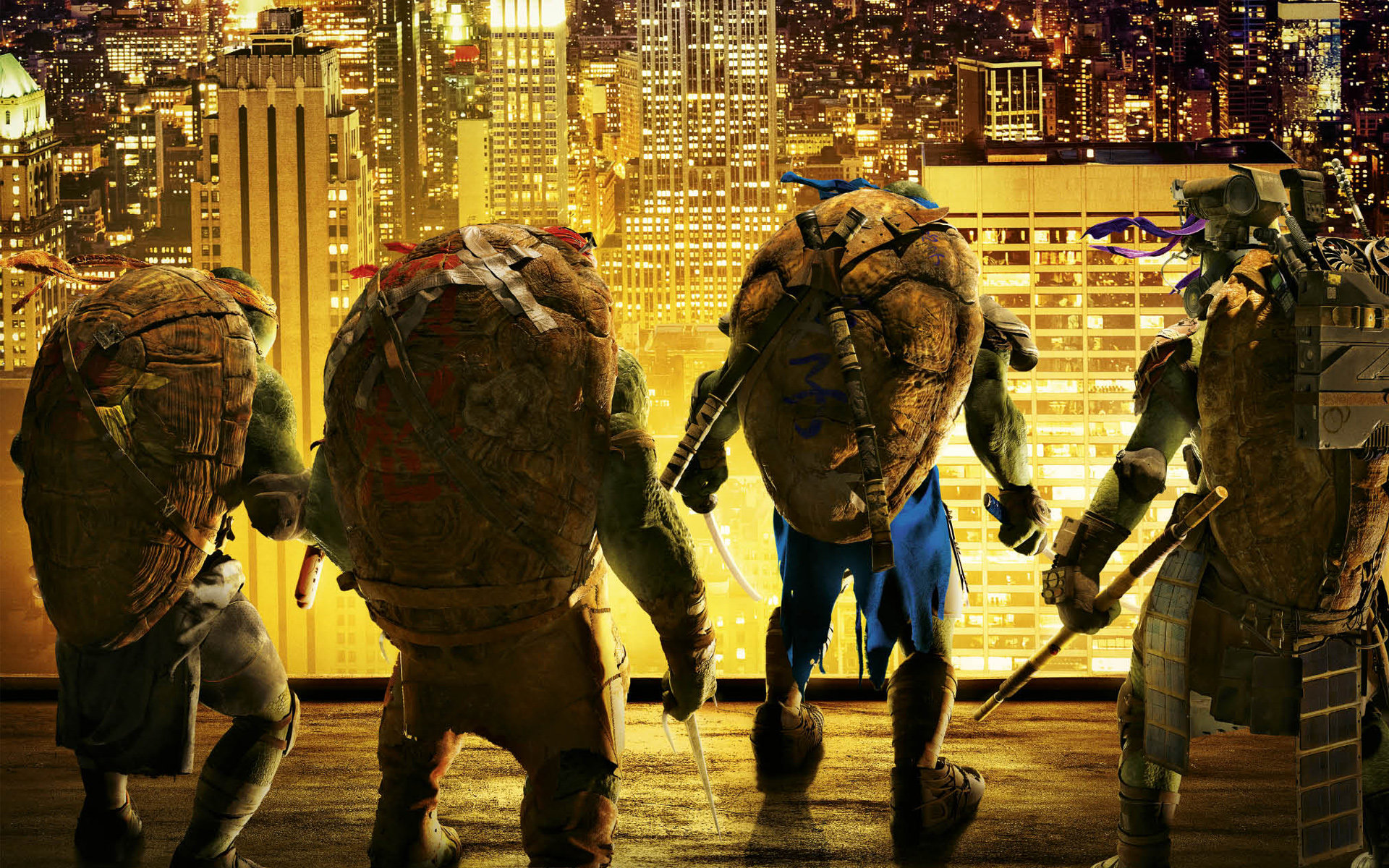 Free Teenage Mutant Ninja Turtles (2014) TMNT movie high quality background ID:234165 for hd 1920x1200 desktop