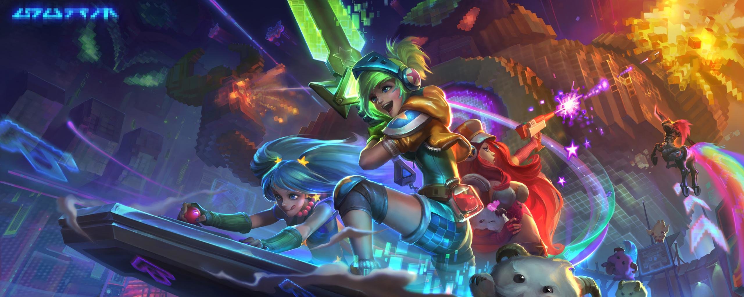 Free download League Of Legends (LOL) background ID:171051 dual screen 2560x1024 for computer