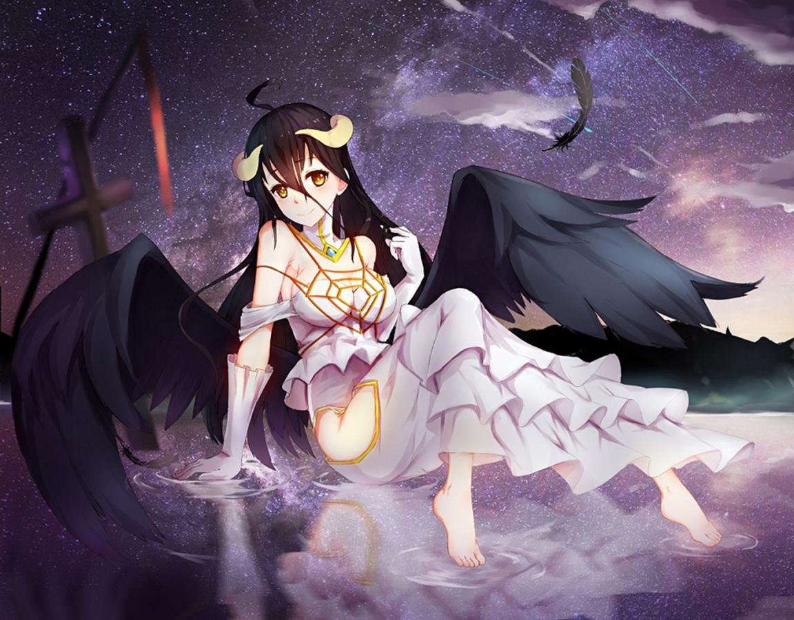 Free download Albedo (Overlord) wallpaper ID:275958 hd 1152x900 for desktop