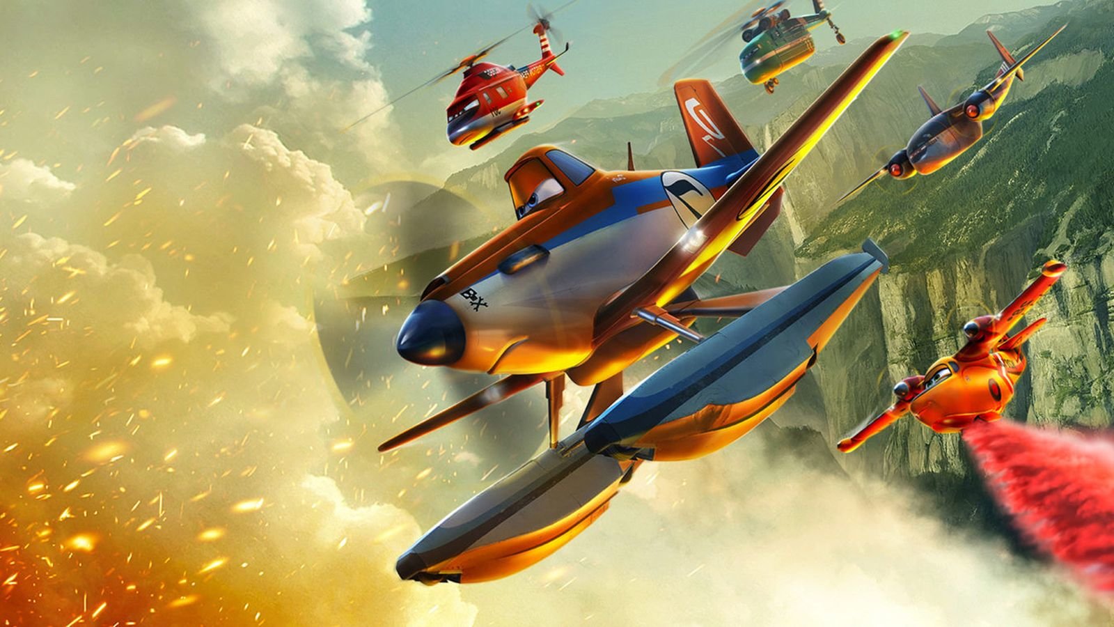 Free Planes: Fire & Rescue high quality background ID:194423 for hd 1600x900 PC