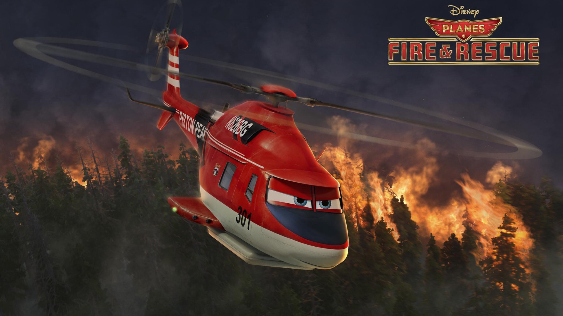 Download full hd 1080p Planes: Fire & Rescue desktop wallpaper ID:194424 for free