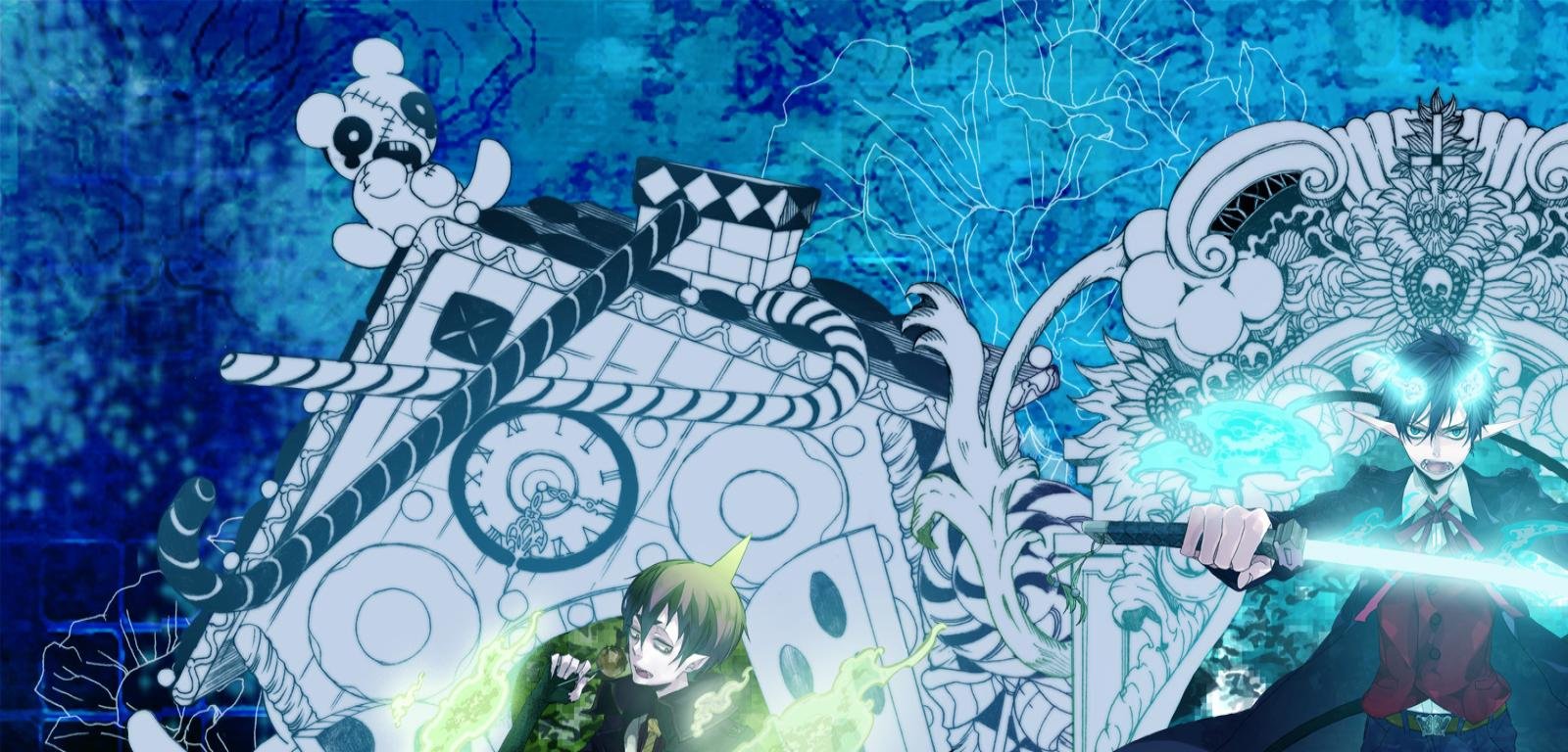 Free download Blue Exorcist (Ao No) background ID:242135 hd 1600x768 for computer