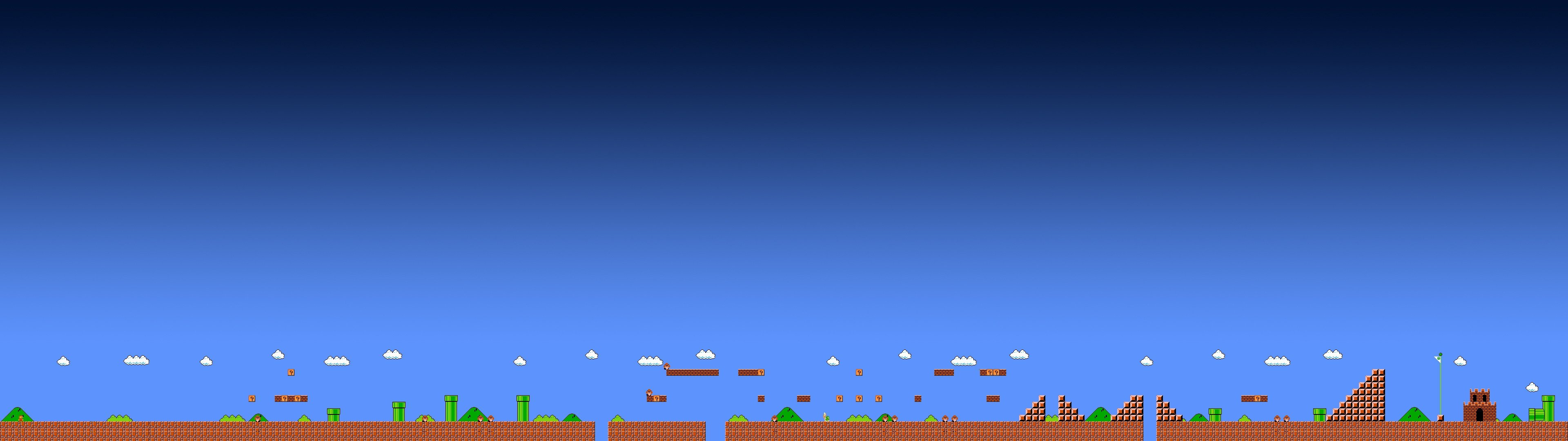 Best Mario background ID:58118 for High Resolution dual monitor 1920x1080 PC