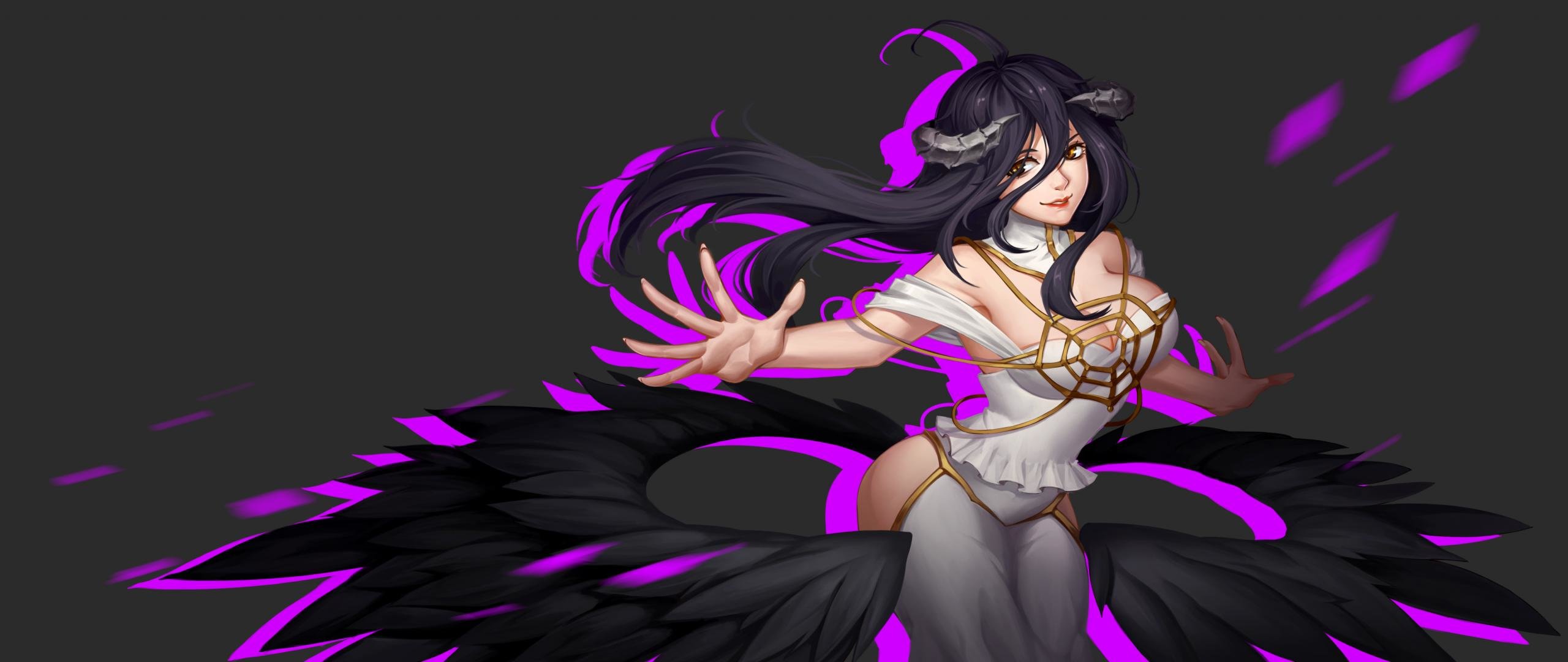 Awesome Albedo (Overlord) free wallpaper ID:275966 for hd 2560x1080 desktop