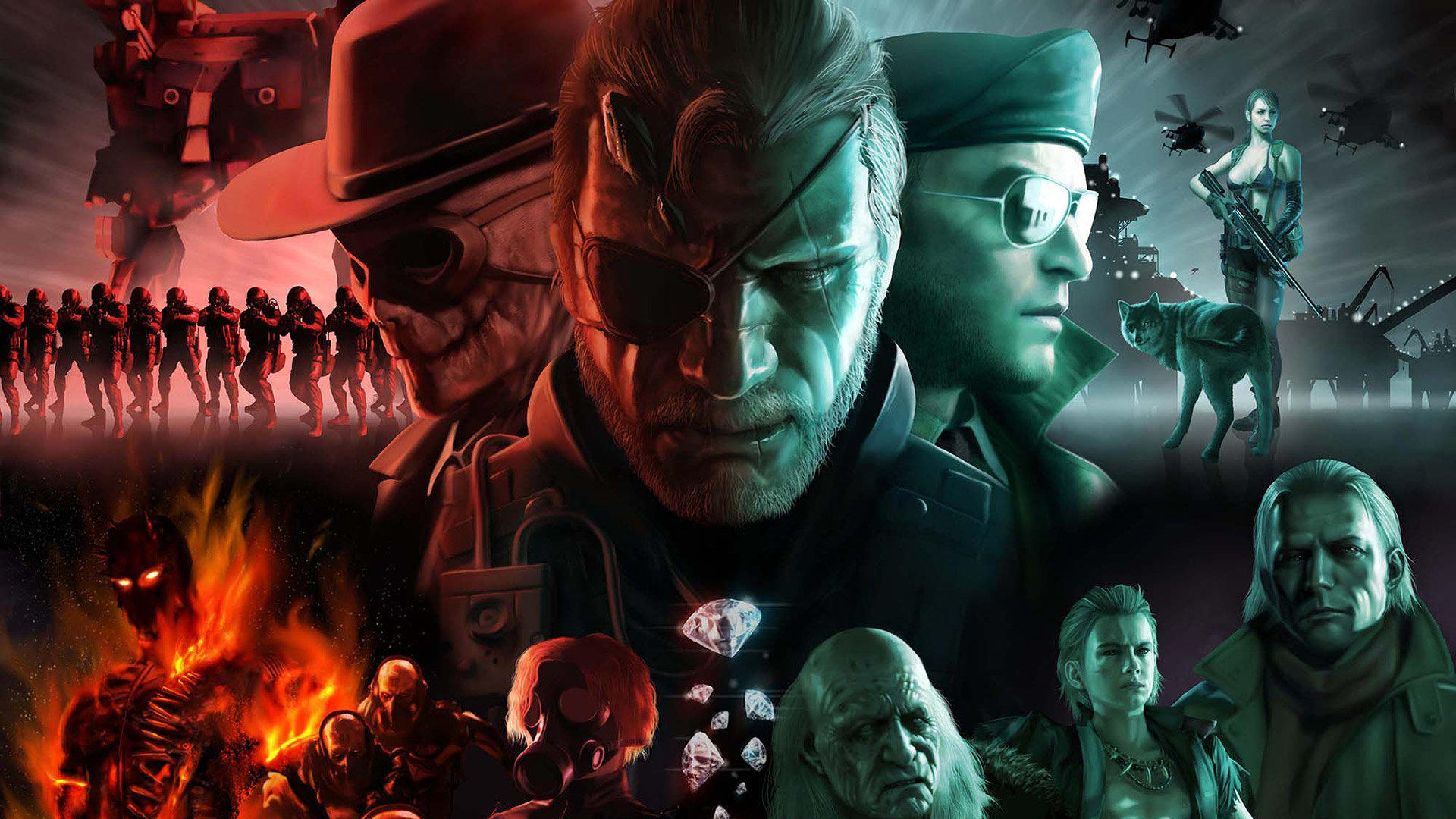 High resolution Metal Gear Solid 5 (V): The Phantom Pain (MGSV 5) hd 1080p wallpaper ID:460426 for computer