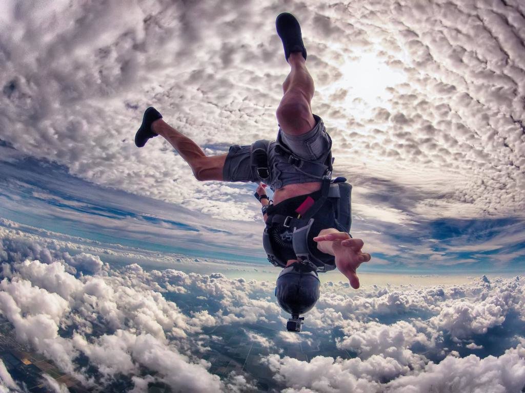 High resolution Skydiving hd 1024x768 background ID:234415 for desktop
