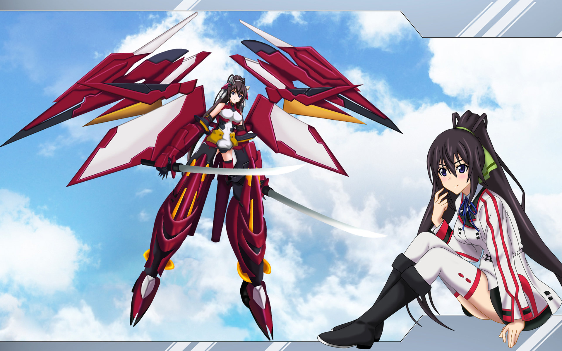 Download hd 1920x1200 Infinite Stratos computer wallpaper ID:163072 for free