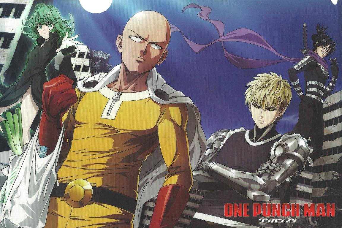 Download hd 1152x768 One-Punch Man PC wallpaper ID:345194 for free