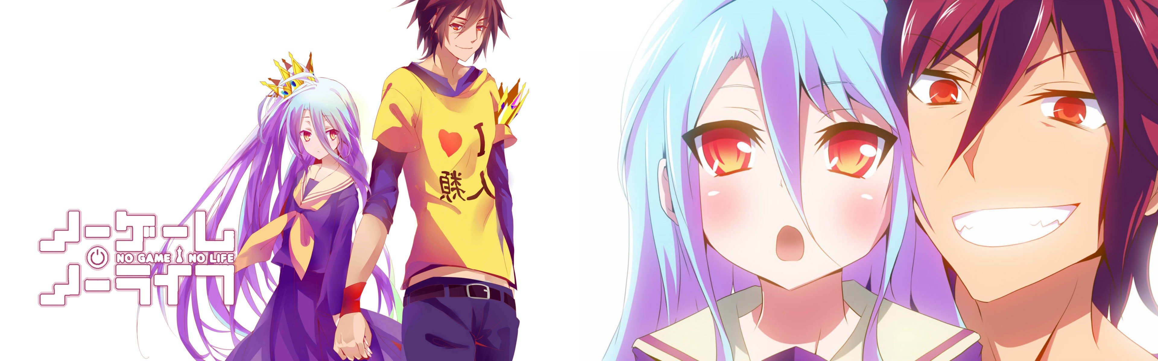 Free download No Game No Life background ID:102448 dual monitor 3840x1200 for desktop