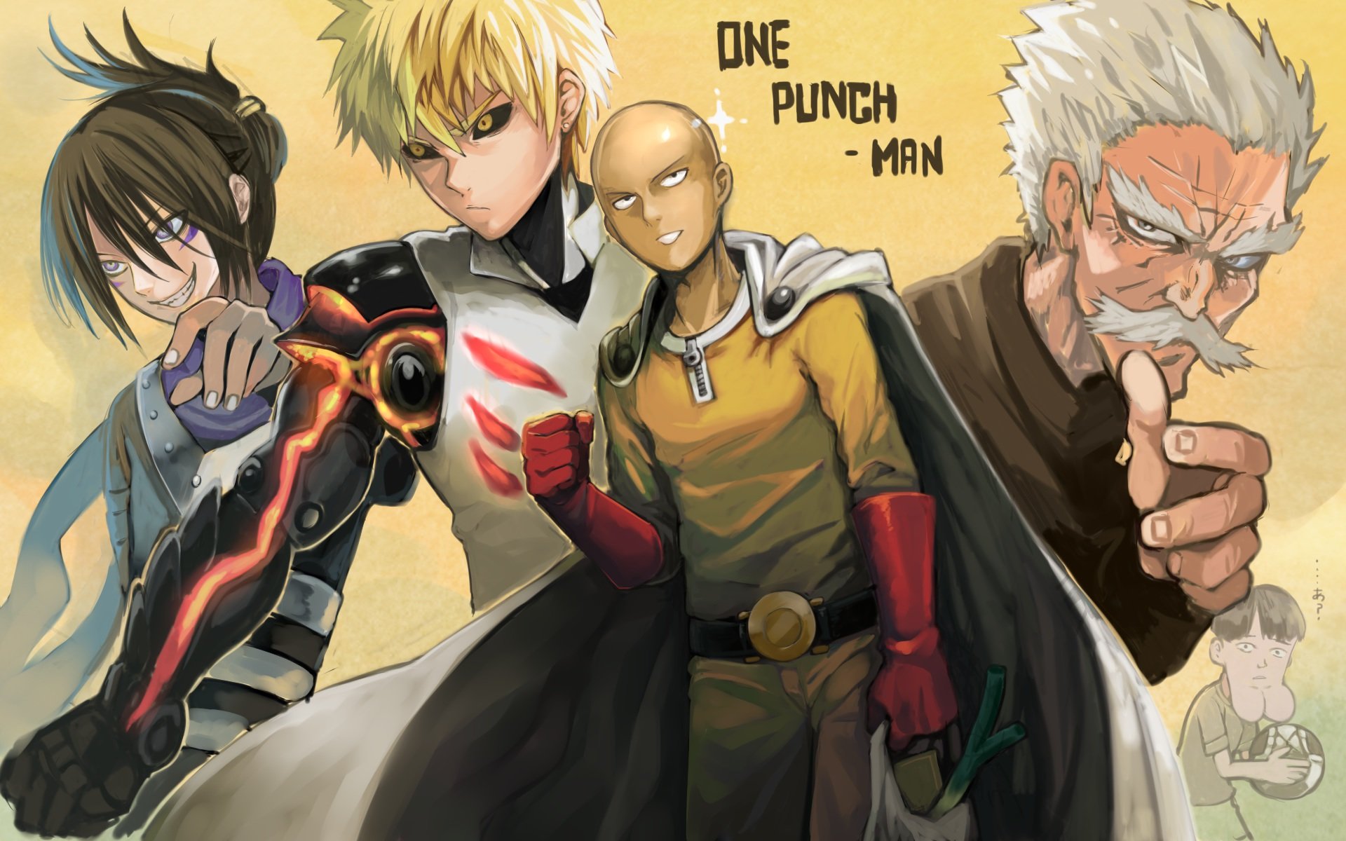 Free One-Punch Man high quality background ID:345303 for hd 1920x1200 PC