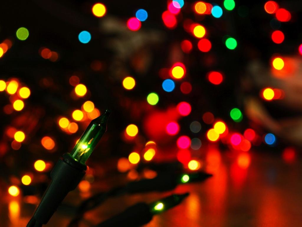 Free download Christmas Lights background ID:434071 hd 1024x768 for computer
