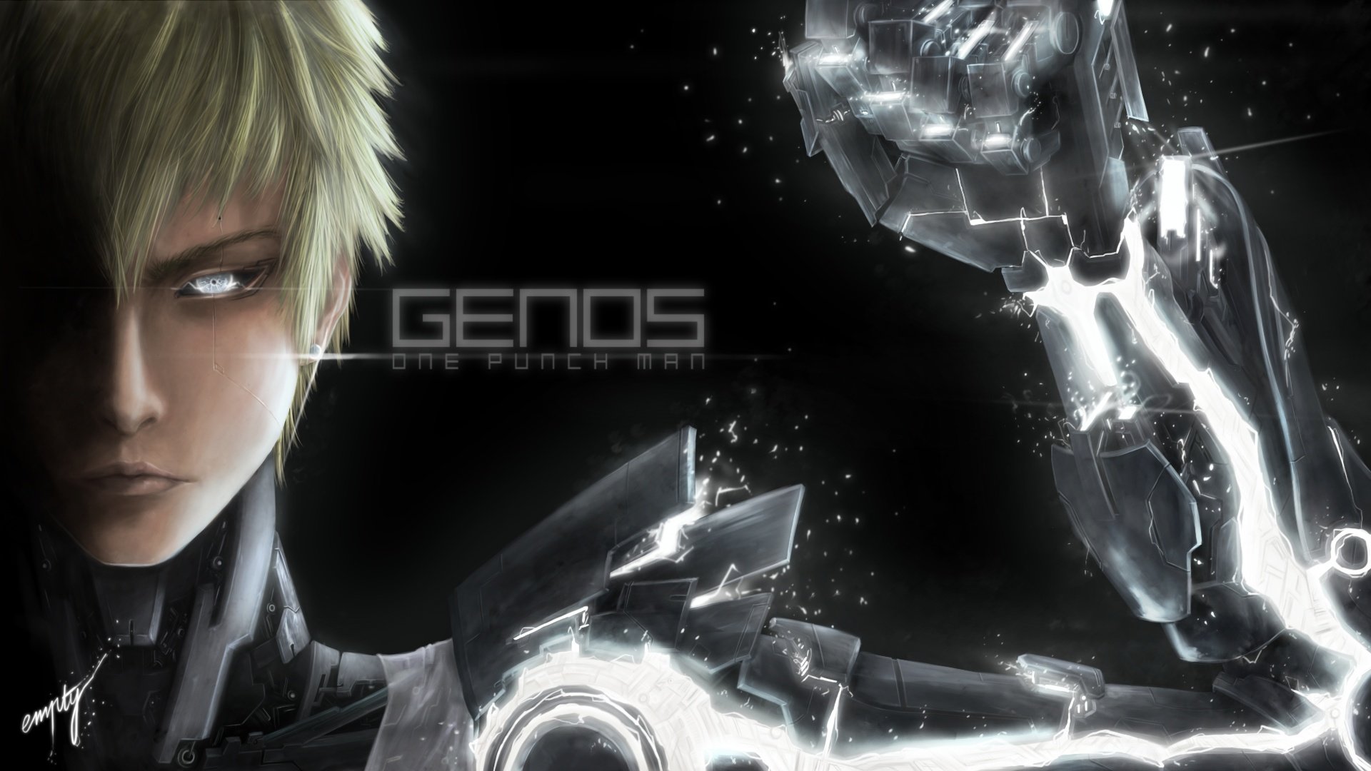 Awesome Genos (One-Punch Man) free background ID:345411 for 1080p PC