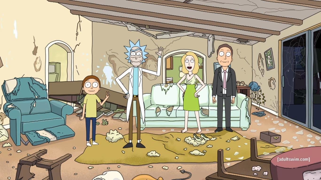 Download laptop Rick And Morty computer wallpaper ID:470637 for free