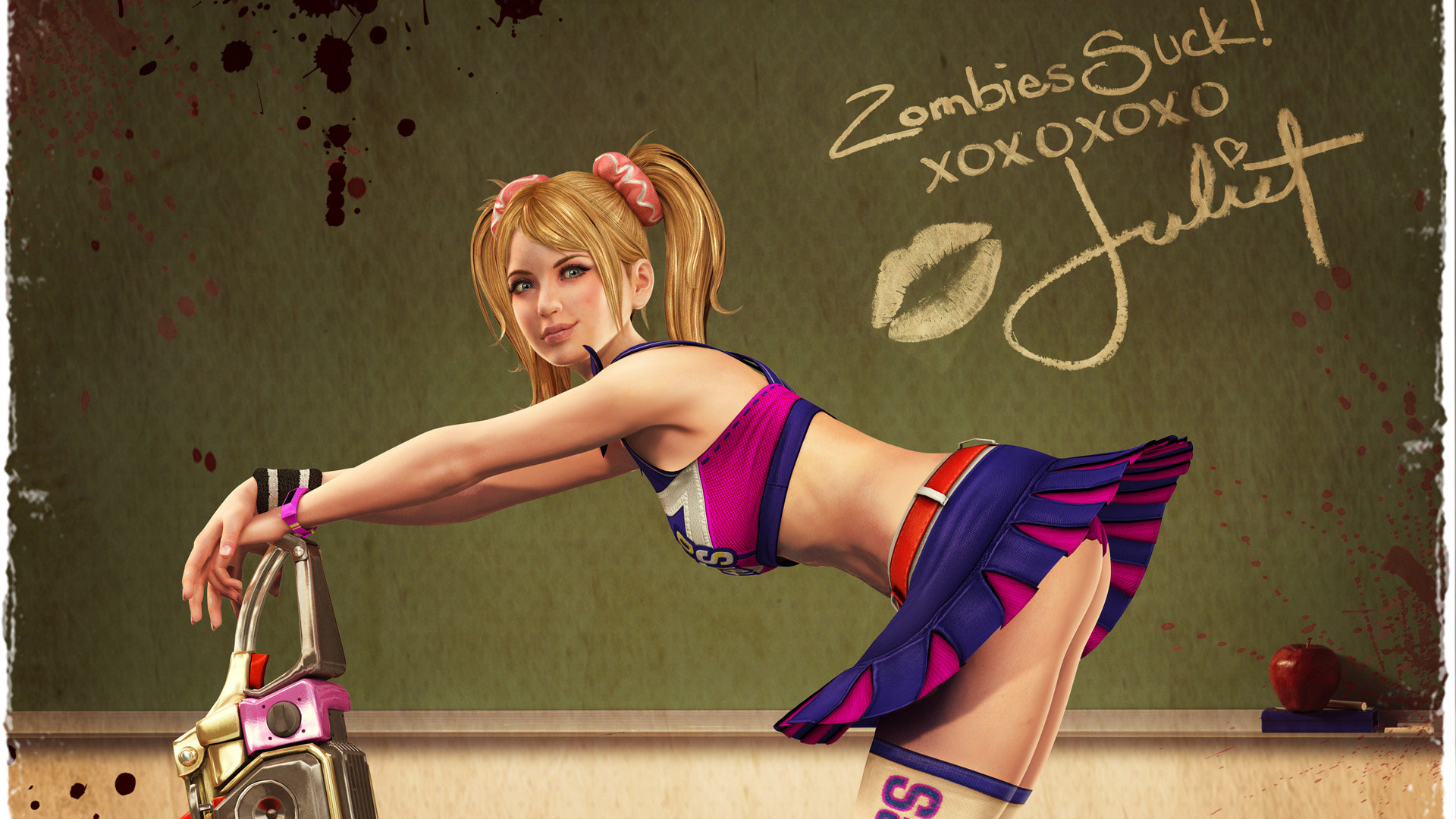 Download full hd 1080p Lollipop Chainsaw computer wallpaper ID:455886 for free
