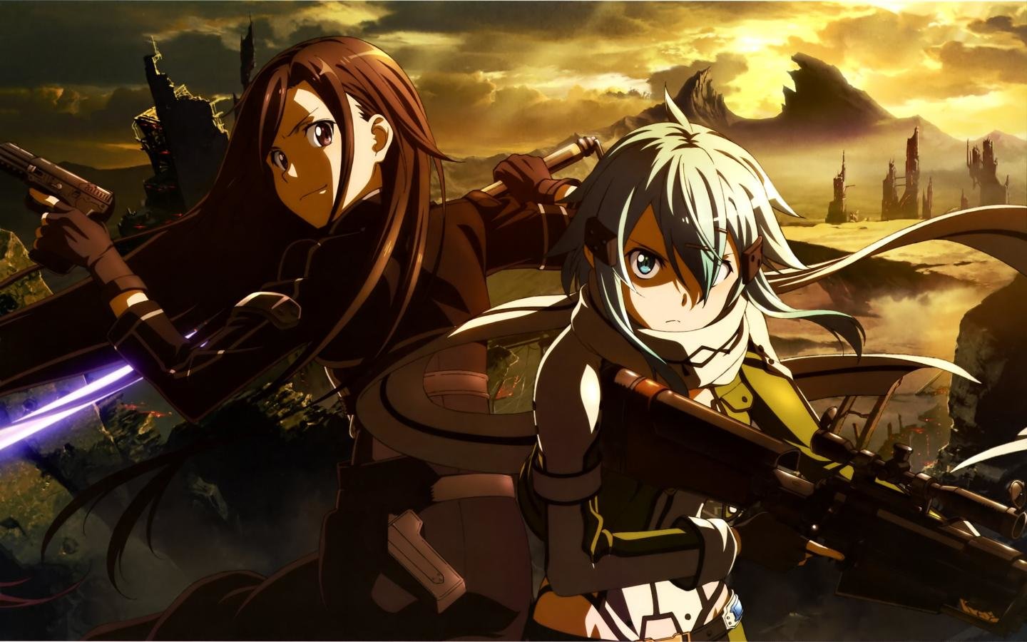 Free download Sword Art Online 2 (II) background ID:112259 hd 1440x900 for PC