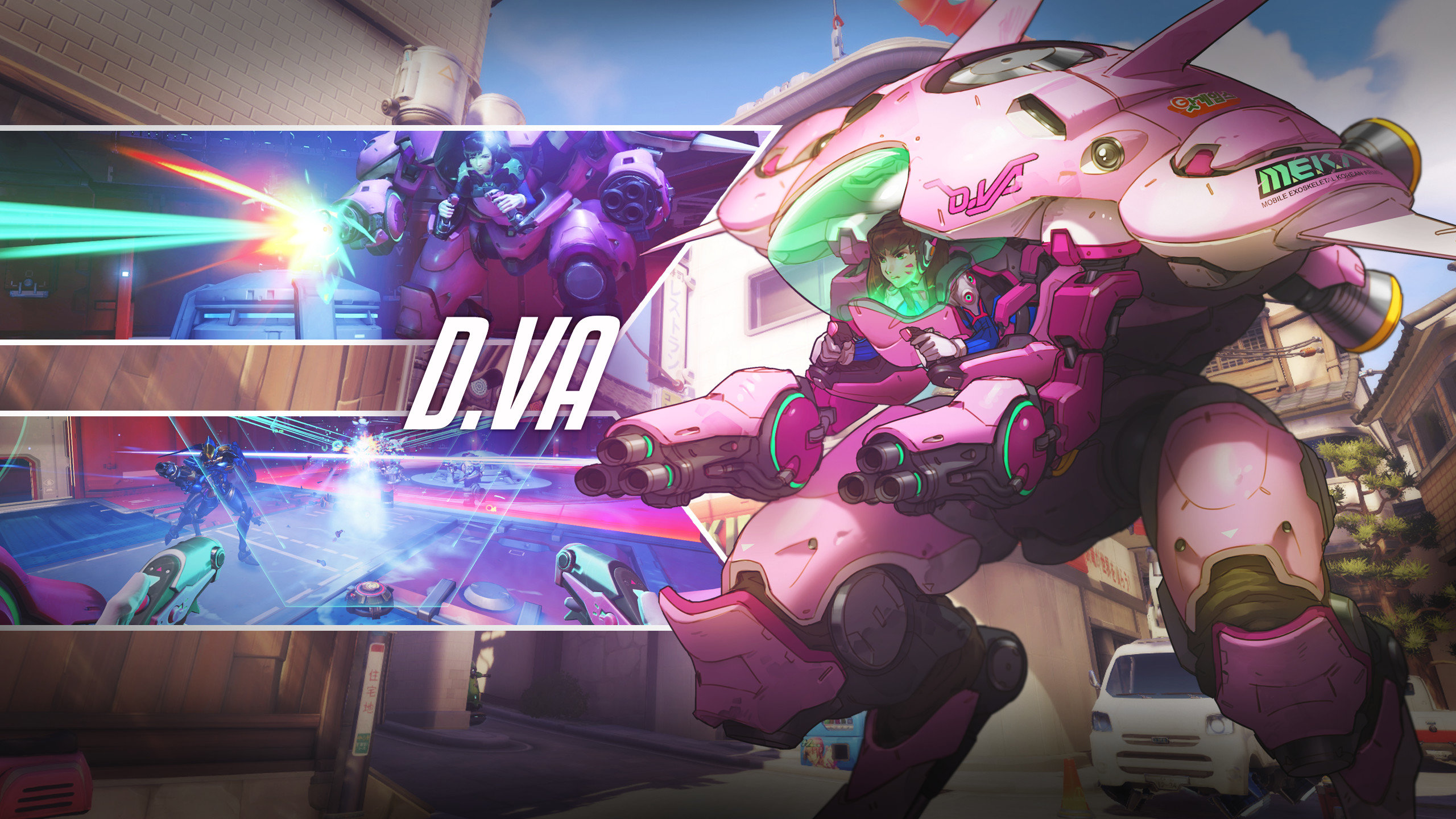 Free download D.Va (Overwatch) background ID:169884 hd 2560x1440 for computer