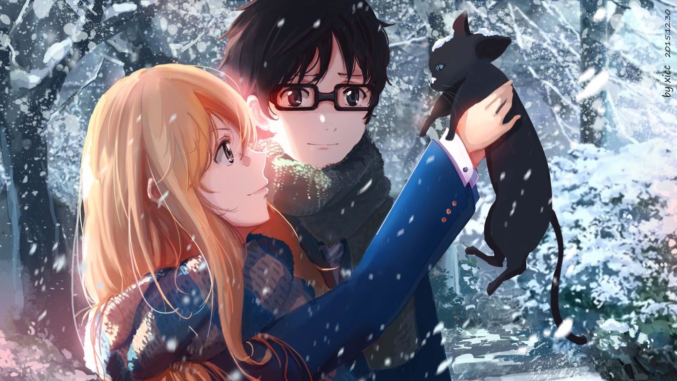Awesome Your Lie In April free background ID:45613 for 1366x768 laptop computer