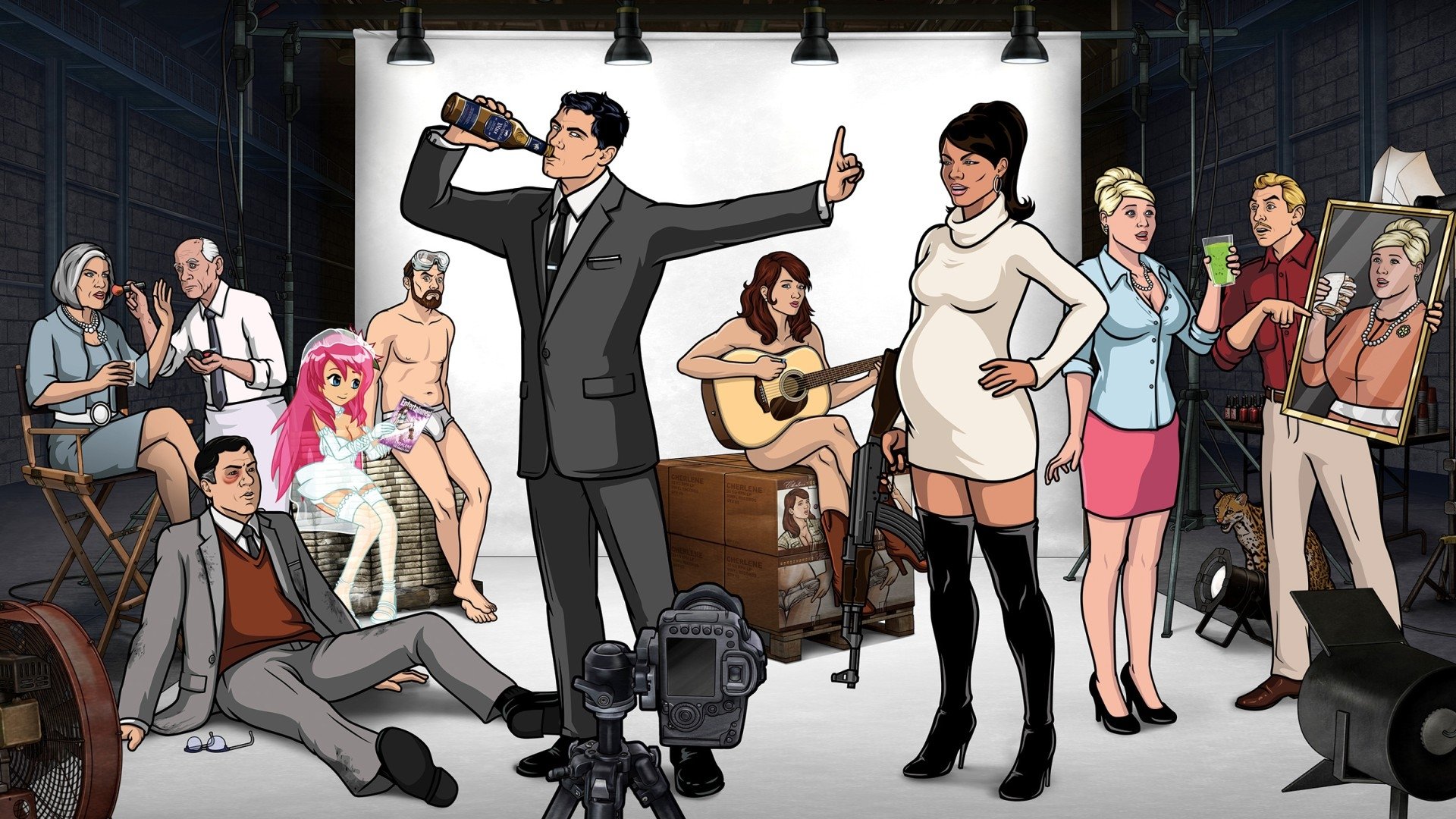 Free Sterling Archer high quality background ID:87099 for full hd 1920x1080 PC
