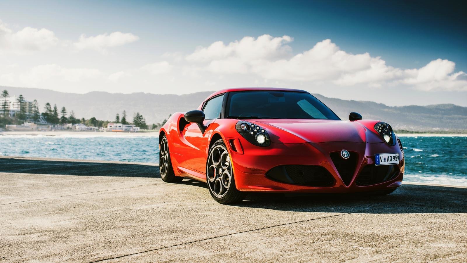 Awesome Alfa Romeo 4C free background ID:326246 for hd 1600x900 PC