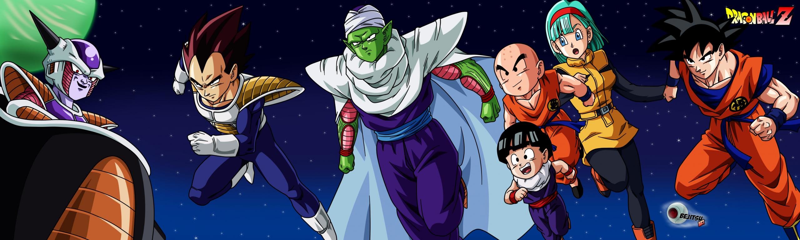 Best Dragon Ball Z (DBZ) background ID:462316 for High Resolution dual monitor 2560x768 PC
