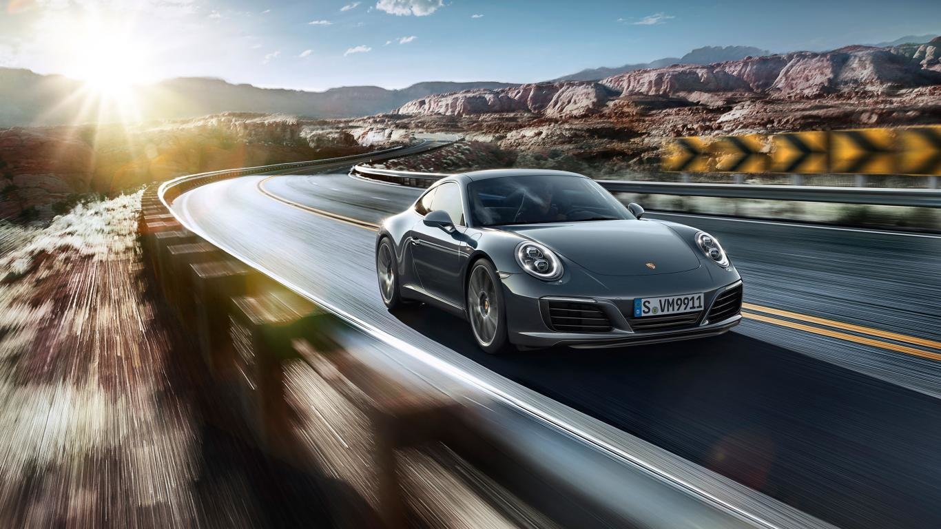 Awesome Porsche 911 free wallpaper ID:102221 for 1366x768 laptop PC