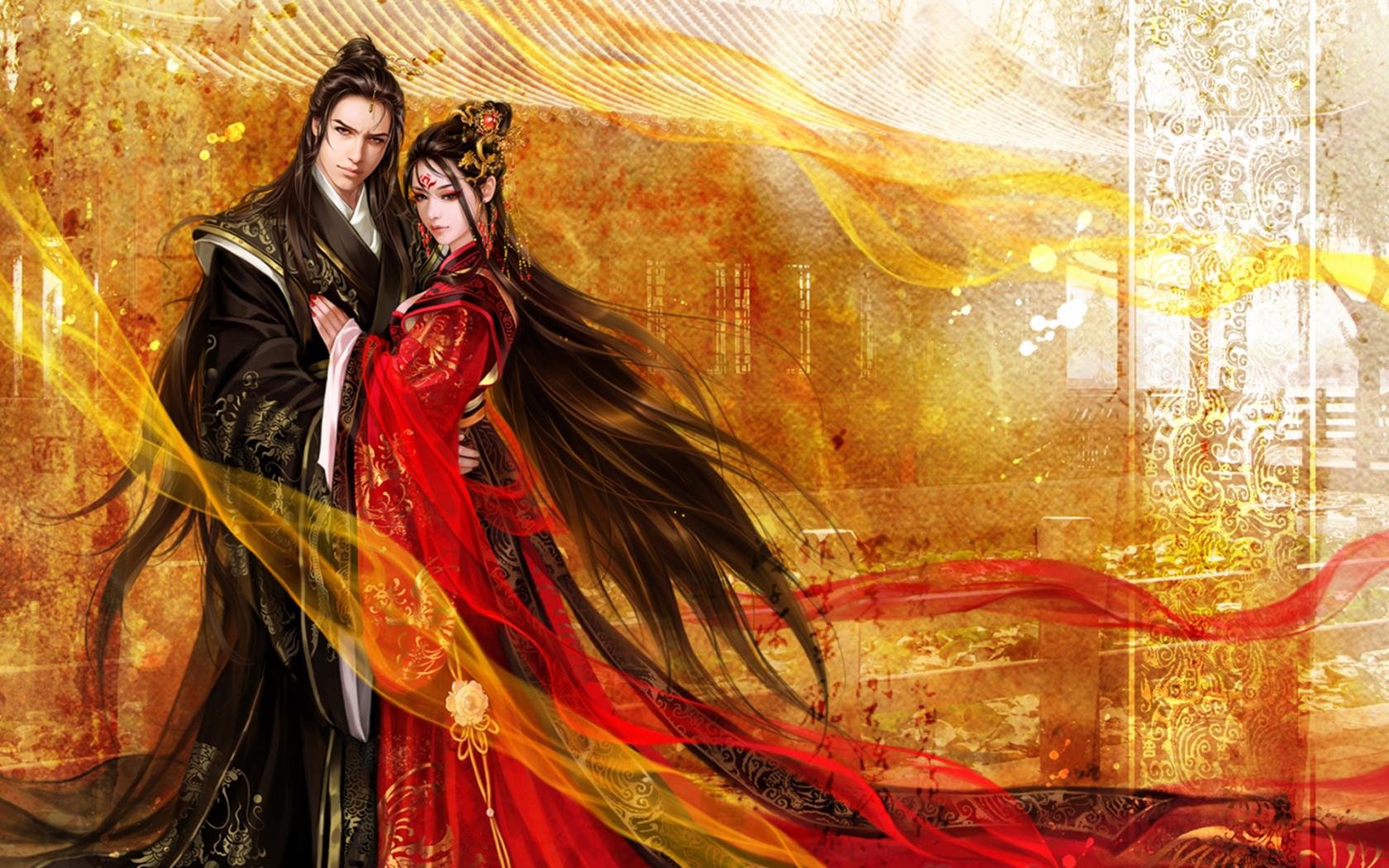 Free download Fantasy love couple background ID:305289 hd 1680x1050 for computer