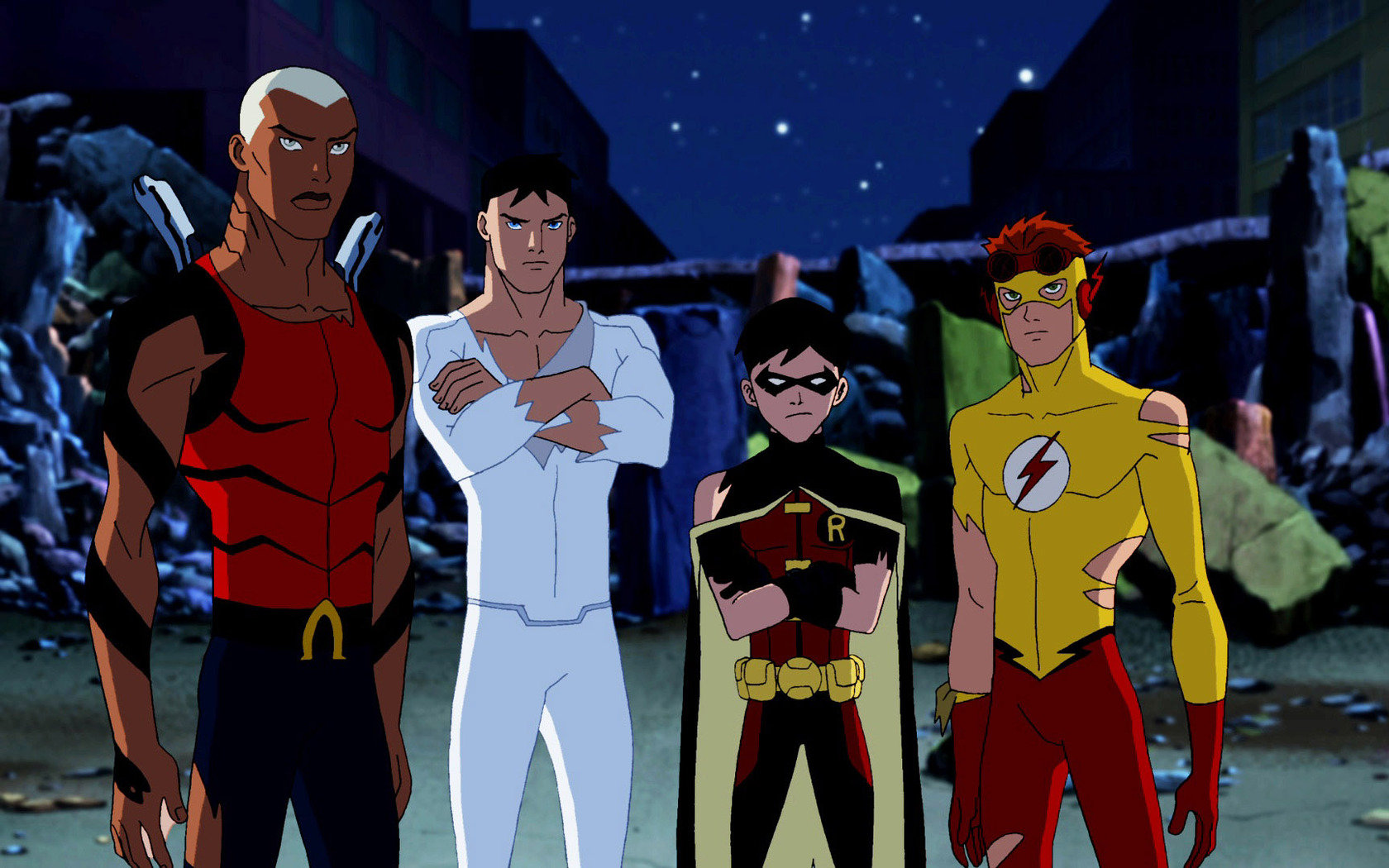High resolution Young Justice hd 1680x1050 background ID:391142 for desktop
