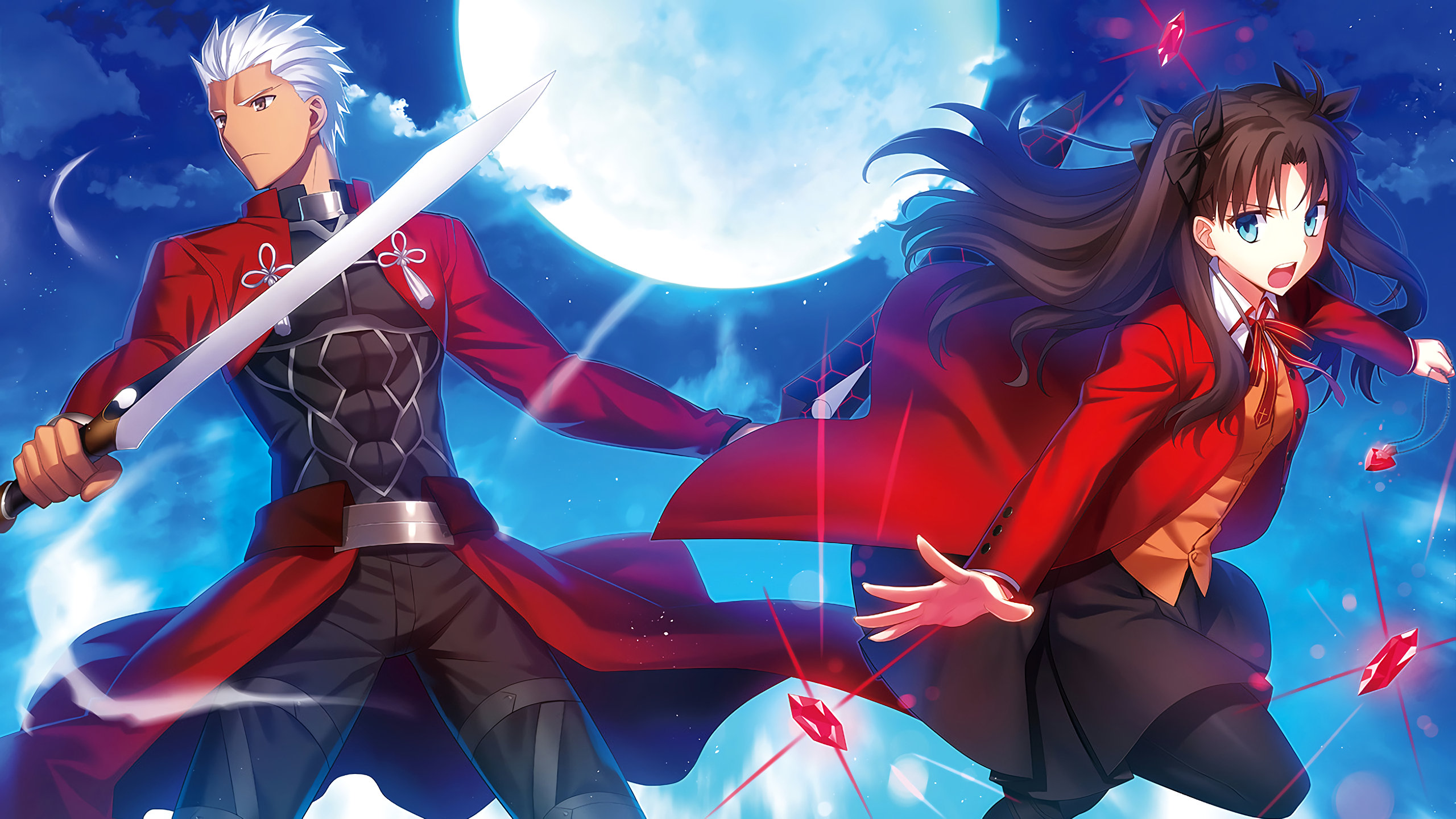 Download hd 2560x1440 Fate/Stay Night computer background ID:468652 for free