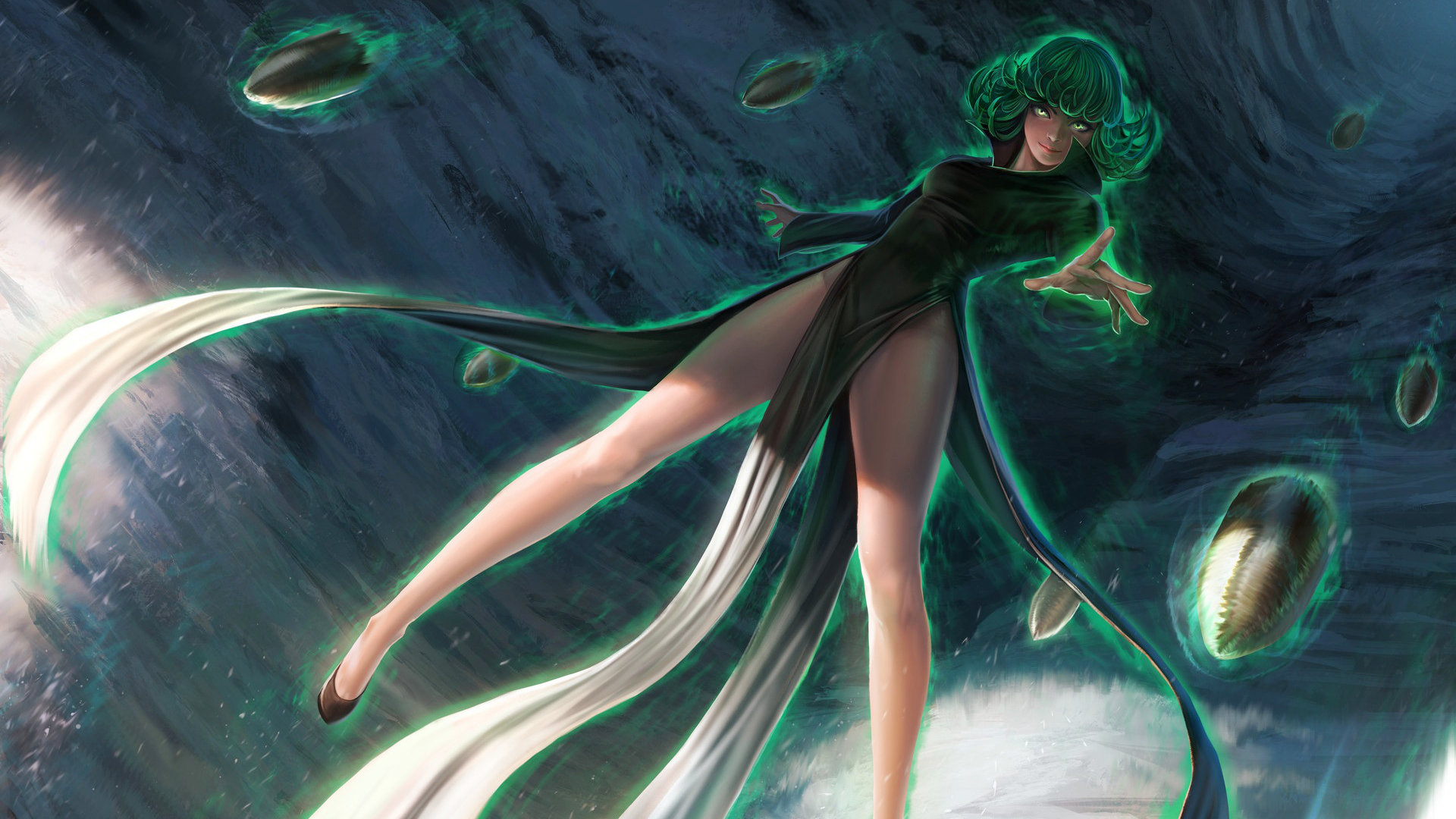 Awesome Tatsumaki (One-Punch Man) free background ID:345268 for hd 1920x1080 desktop
