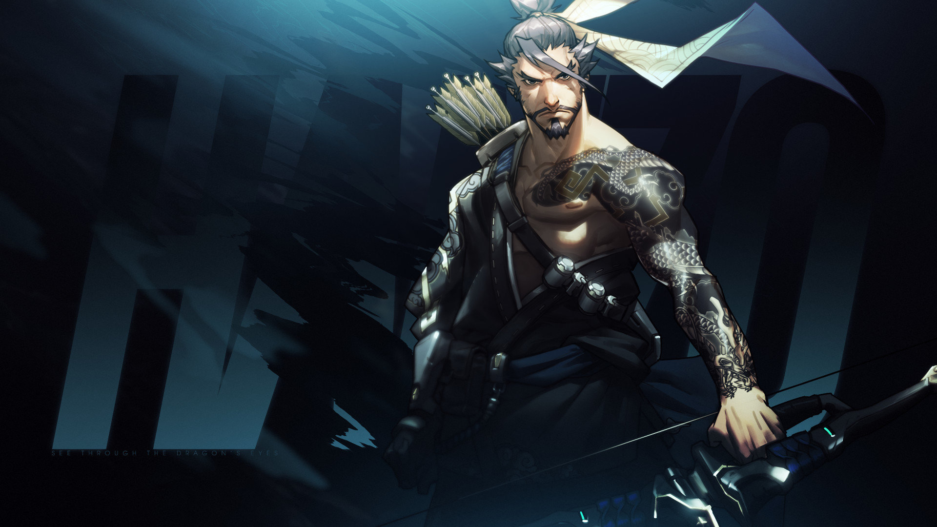 Awesome Hanzo (Overwatch) free wallpaper ID:169657 for 1080p desktop