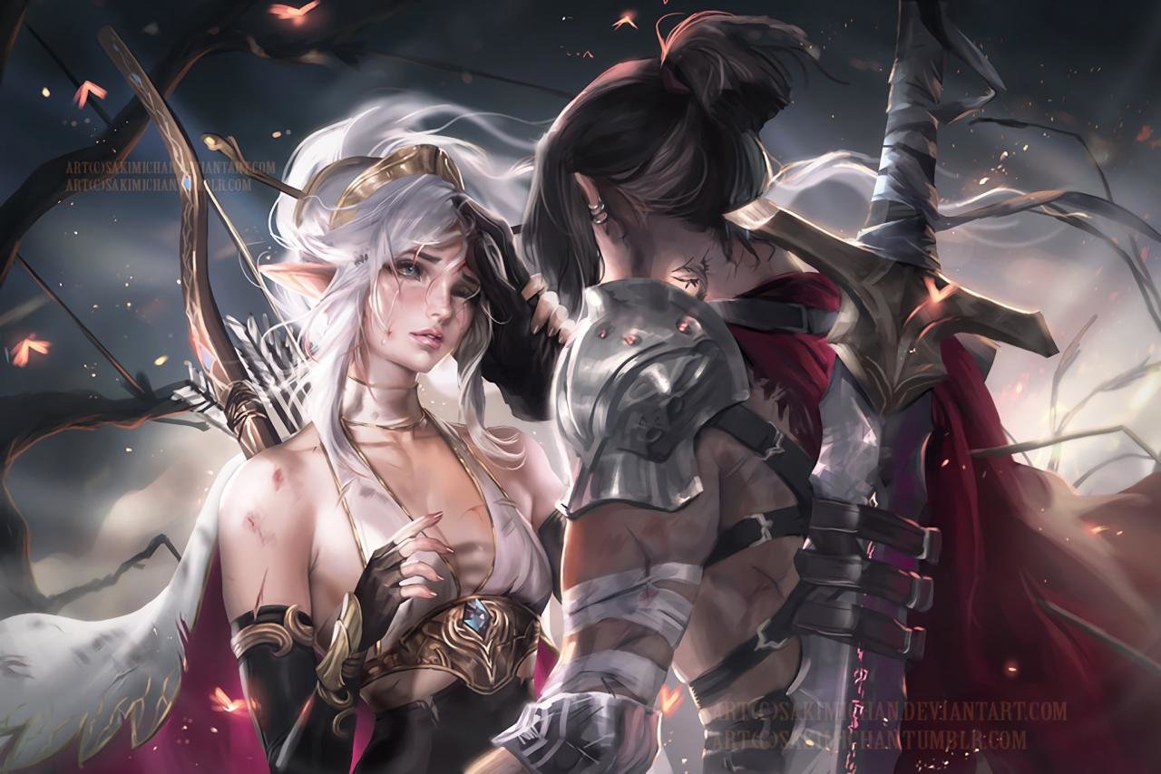 Best Fantasy love couple background ID:305306 for High Resolution hd 1280x854 desktop