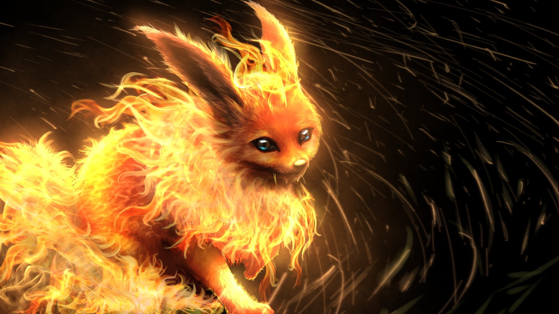 Best Flareon (Pokemon) background ID:278664 for High Resolution hd 1080p PC