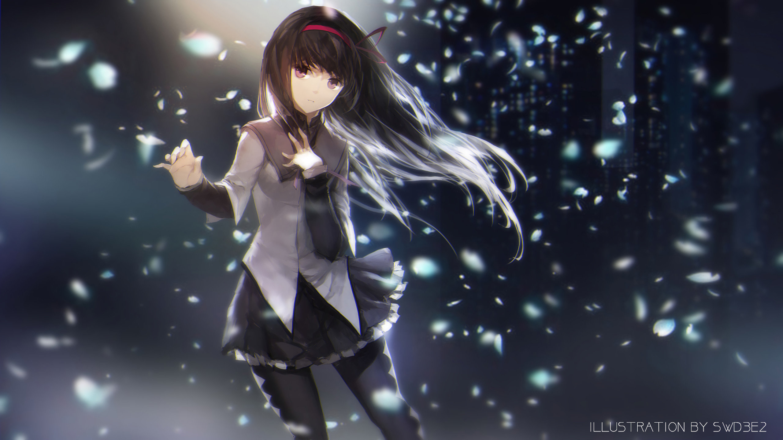 Awesome Homura Akemi free background ID:31651 for hd 2560x1440 PC