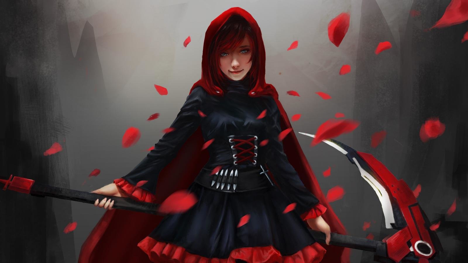 Best Ruby Rose (RWBY) background ID:437609 for High Resolution hd 1600x900 computer