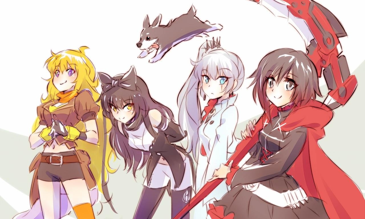 Download hd 1280x768 RWBY desktop background ID:437610 for free